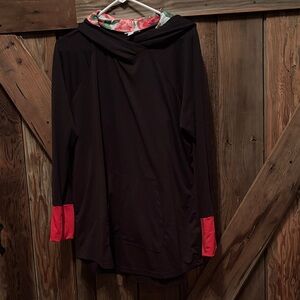 LuLaRoe Black and Pink Top